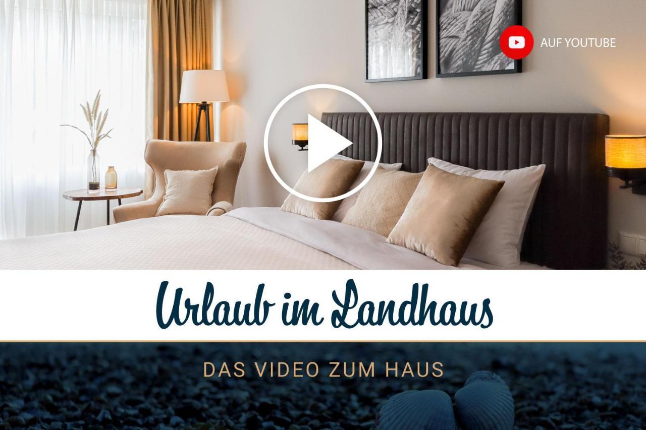 Nur 7 Gehminuten Zum Strand, Sehr Hochwertige Ferienwohnung Mit Terrasse In Ruhiger Lage, Inklusive Parkplatz Und Fahrradunterstellplatz Laesst Keine Wuensche Offen 샬베우츠 외부 사진